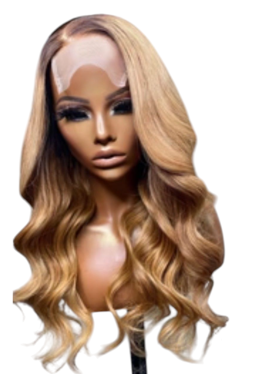 22" Blonde 5x5 HD Closure Wig