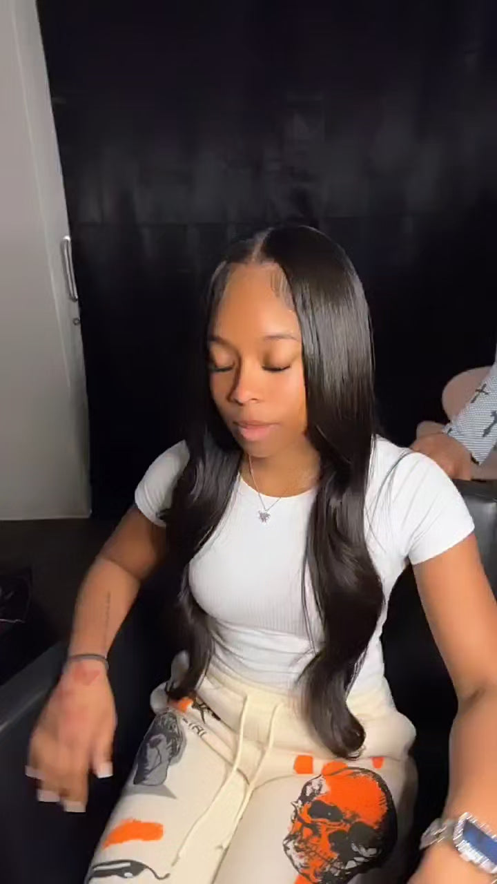 HD Closure Wig 24"